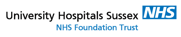 University Hospitals Sussex NHS logo
