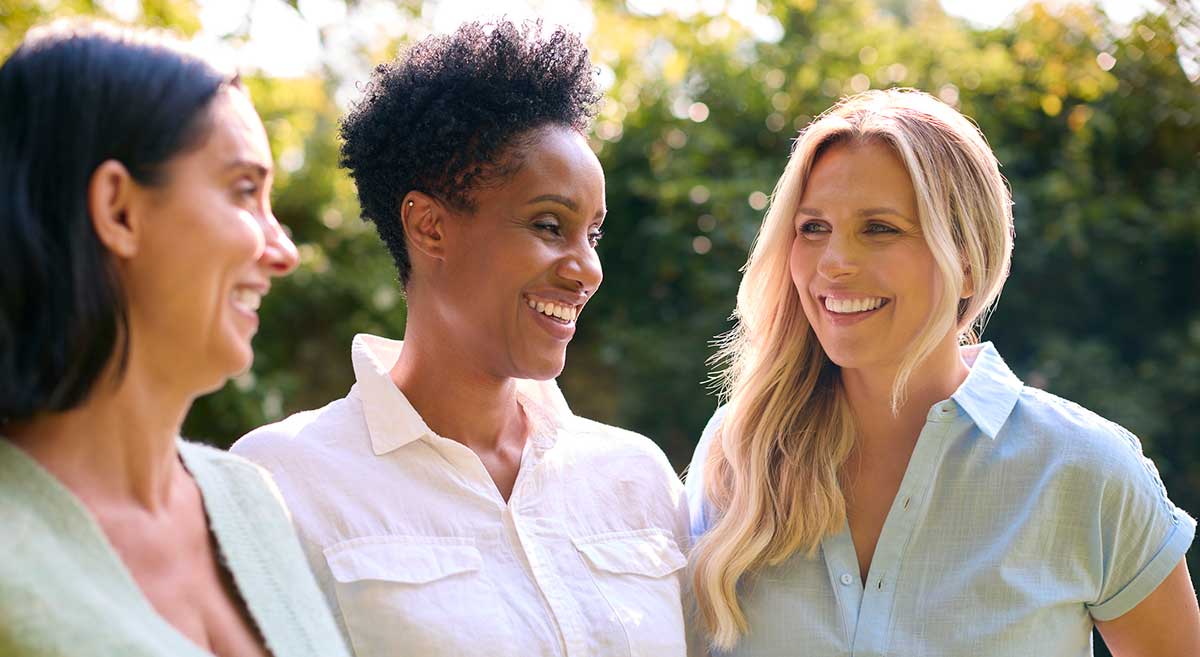 Happy people